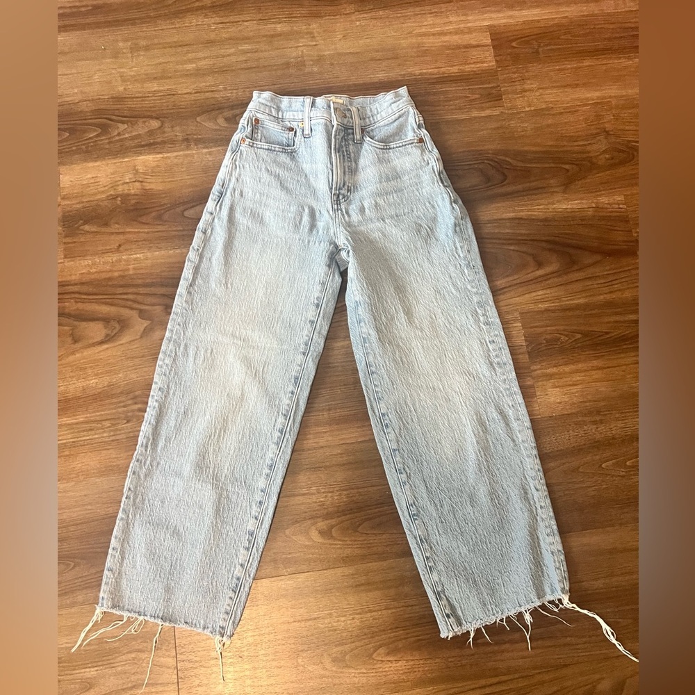 Madewell THE PERFECT VINTAGE WIDE-LEG CROP JEANS - Picture 2 of 11